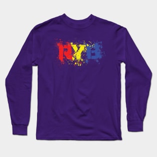 RYB splat Long Sleeve T-Shirt